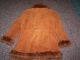 Orign Biba Lederjacke Jacke Mantel Orange Leder Fellimitat Kurzmantel Kleidung Bild 5