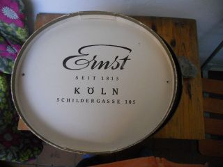 Alte Hutschachtel - Pappe - Moden Ernst - Grün Bild