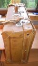 Vintage Koffer Echt Leder Für Den Oldtimer Gepäckträger Ca.  60 X 36 X 20 Cm Accessoires Bild 3