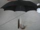 Schöner Alter Regenschirm,  Stockschirm Mit Holzhülle,  Spazierstock Mit Schirm Accessoires Bild 1