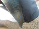 Nerz Pelz Mantel Gerupft Gefärbt Streifenverarbeitung Blaugrün Ca 38 Bis 40 Kleidung Bild 7