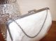Süße Abendtasche,  Brauttasche,  60er - Jahre - Perlmuttfarben Accessoires Bild 2
