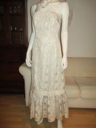 Elegantes Abendkleid Um 1958,  Größe 36 - 38,  Dehr Bild
