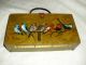 Vintage Tasche Enid Collins Of Texas Box Bag Birds 60er Jahre Handtasch Accessoires Bild 5