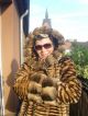 Nerzmantel - Geschoren - Chinchilla - Tigerlook - Sehr Leicht - AußergewÖhnlicher Pelz Kleidung Bild 4