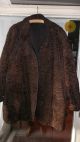 Tolle Persianerjacke,  44,  Dunkelbraun Mit Leder,  Modern Kleidung Bild 4