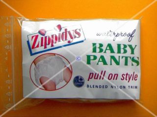Zippidys Baby Gummihose Gr.  M - Nostalgie Sammlerstück Vintage Bild