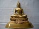 Skulptur Buddha Bronze Bild 5