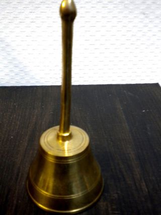 Hochzeitsglocken 2 Stück 4,8 cm, Gold Horse Handglocke aus Messing