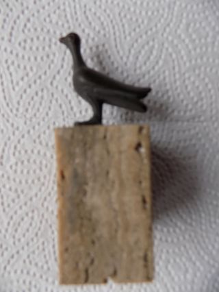 Taube Aus Dodona,  7 Jh.  V.  Chr.  Von Einem Gerät Oder Gefäß,  Griechisch.  S.  U. Bild