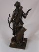 Top Bronze Skulptur Bronze Figur Bronzestatue Göttin Der Jagd Diana Jägerin Bronze Bild 3