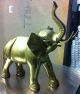 Messingelefant Antik Elefant Aus Messing Tier Elefanten Antiker Massiv Figuren Messing Bild 1