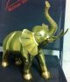 Messingelefant Antik Elefant Aus Messing Tier Elefanten Antiker Massiv Figuren Messing Bild 2