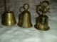 Messing Glocke 10.  Glocken Konvolut Dekoration Tischglocke Handglocke Weihnachten Gefertigt nach 1945 Bild 5