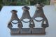 Kerzenhalter Kupfer /kerzenständer F.  3 Kerzen Matrioschka /babuschka Vintage Kupfer Bild 1