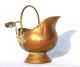 Alte Kupferkanne Kupfer Krug Vase Mit Keramik Ca.  20 Cm Groß Kupfer Bild 2