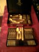 12 Personen Goldbesteck Aus Solingen,  70 Teile,  Im Koffer,  Gold,  Tafel - Besteck Metallobjekte Bild 1