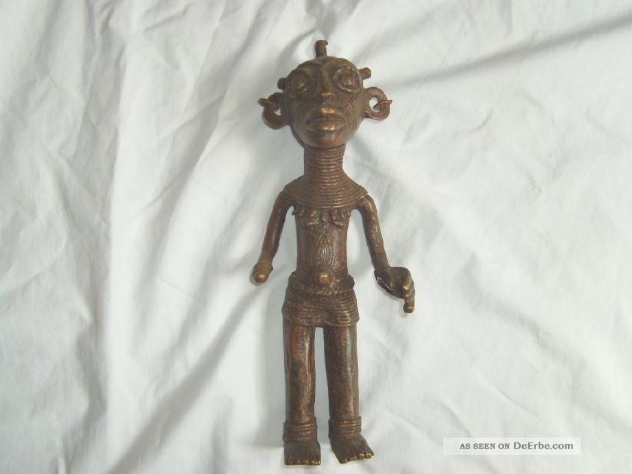 Buschmann – Statue – Woodo – Eingeborener – Medizinmann – Freak - Zombie Bronze Bild
