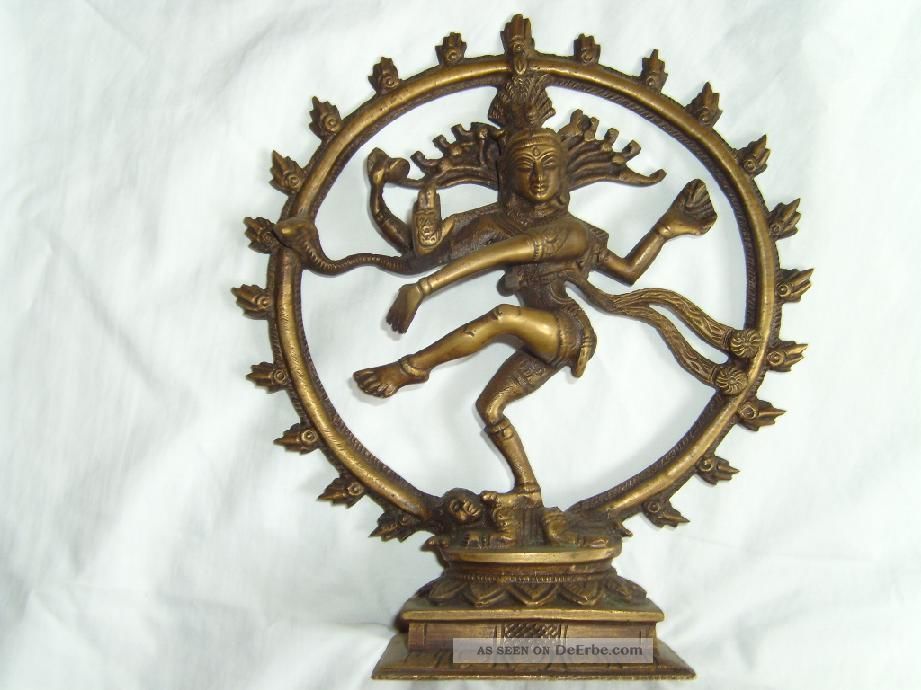 Shiva – Shiwa – Tanzender Gott – Heiliger Bronze Bild