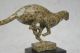 Bronzefigur Bronze Leopard Skulptur Statue Gepard Wildkatze Signiert Milo Bronze Bild 6