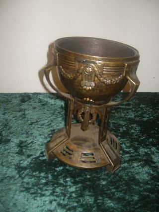 Antiker Pokal / Messing Jugendstil ? 1700gr. Bild