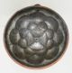 Antike Kuchenform Backform Kupferbackform Kupfer 19/20 Jh.  Getrieben Verzinnt Kupfer Bild 6