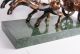 Pferdekutsche Aus ? Statur Figur Deko Pferd Kutsche Marmor Geschenkidee Gefertigt nach 1945 Bild 4