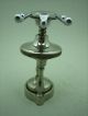 Alter Tisch Nussknacker Vintage Table Nutcracker Schraube Screw (1) Eisen Bild 1