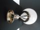 Art Deco Bauhaus - Stil Kugellampe - Aufhängung Chrom Deckenlampe Lampe Looft Bronze Bild 3