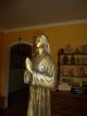 Große Bronze,  Madonna,  Aus Einer Kleinen Kapelle Im Oberallgäu,  Aus Nachlass. Bronze Bild 5
