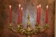 Antiker Stehleuchter Bronzenleuchter Kerzenleuchter Gefertigt nach 1945 Bild 4