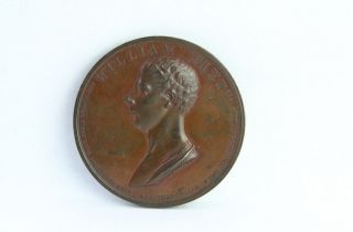 Medaille Bronze,  William Pitt 1799 Bild