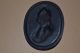 Altes Buderus Ovales Kunstguß Relief Wandbild / Goethe Gefertigt nach 1945 Bild 1