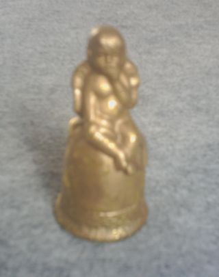 Engels - Glocke - 11,  5 X 5 Cm Goldfarben Bild
