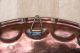 Großer Alter Kupferteller 34 Cm Kupfertablett Zierteller Kessel Teller Tablett Kupfer Bild 3