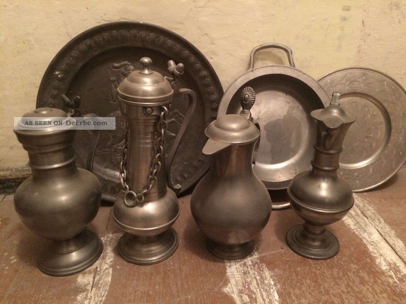 Alte Sachen Aus Zinn 1900 - 2000 - 15kg