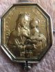 Pilger Medaille Anhänger Amulett Wahlfahrt Hamerani Bronze Bild 3
