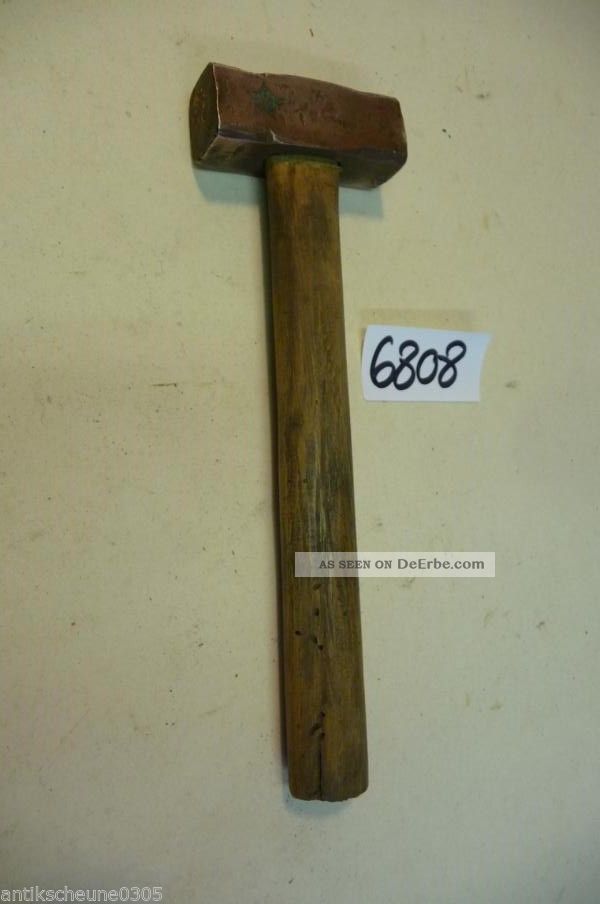 6808.  Alter Kupfer Hammer Kupfer Bild