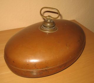 Große Wärmflasche Prima,  Kupfer,  Bettflasche,  Bettwärmer Vewag,  (nr.  1) Bild