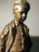 Antike Bronzefigur Bronzeplastik 1900-1949 Bild 6