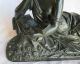 Die Lesende Dichtkunst Bronze Skulptur 9,  7 Kg Ca 1840 Frau Liegend Figur (nr.  51) Bronze Bild 4