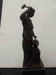 Bronzefigur Der Schmied Signiert W.  Nitschke Um 1920 Bronze Bild 2