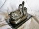 Bronze Figur Schwanenpaar Signiert Milo,  Mit Bronzesiegel Bronze Bild 1