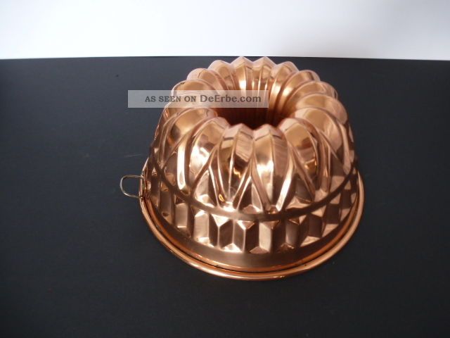 Wunderschöne Kupferform Kuchenform Gugelhupf Pastete Puddingform Fa Sigg Schweiz Kupfer Bild