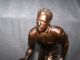 Bronze Figur Bronzefigur Auf Sockel Bronze Bild 3