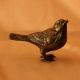 Bronze Skulptur Figur Spatz Vogel Vögel Bird - 0,  49kg 14x5,  5x10,  5cm Bronze Bild 2