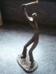 Moderne Edle Bronze Skulptur Figur Bronze Golfspieler Ca.  24,  5 Cm Bronze Bild 5