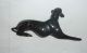 Bronze Plastik,  Jagdhund,  Windhund,  Sehr Edel Gearbeitet Bronze Bild 2