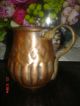Kupfer Messing Kombiniert Vase Mit Gravur Alt Dachbodenfund 10 Cm Raritäten Oma Kupfer Bild 1