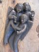 Messingrelieffiguren Biblisches Motiv Engel Ca.  3,  3 Kg Unbekannte Herkunft Gefertigt nach 1945 Bild 3